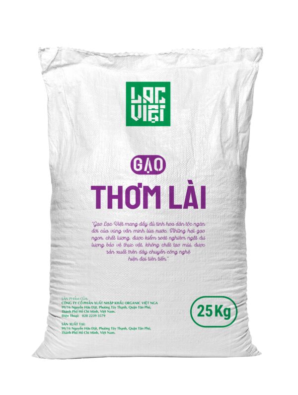 Gạo Thơm Lài - 25KG
